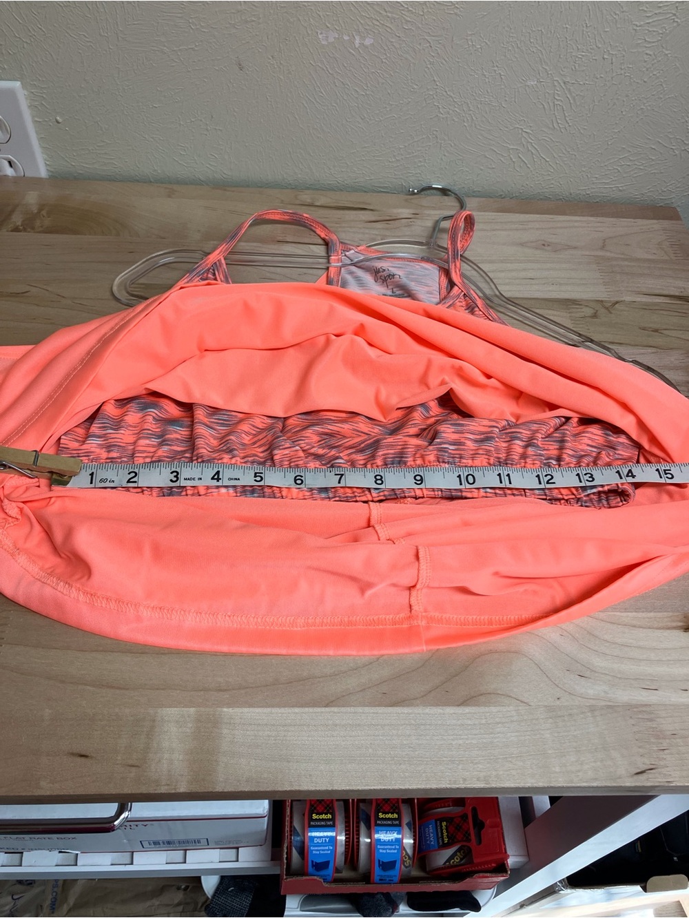 Lightweight Coral Racerback Tank - Picture 8 of 11